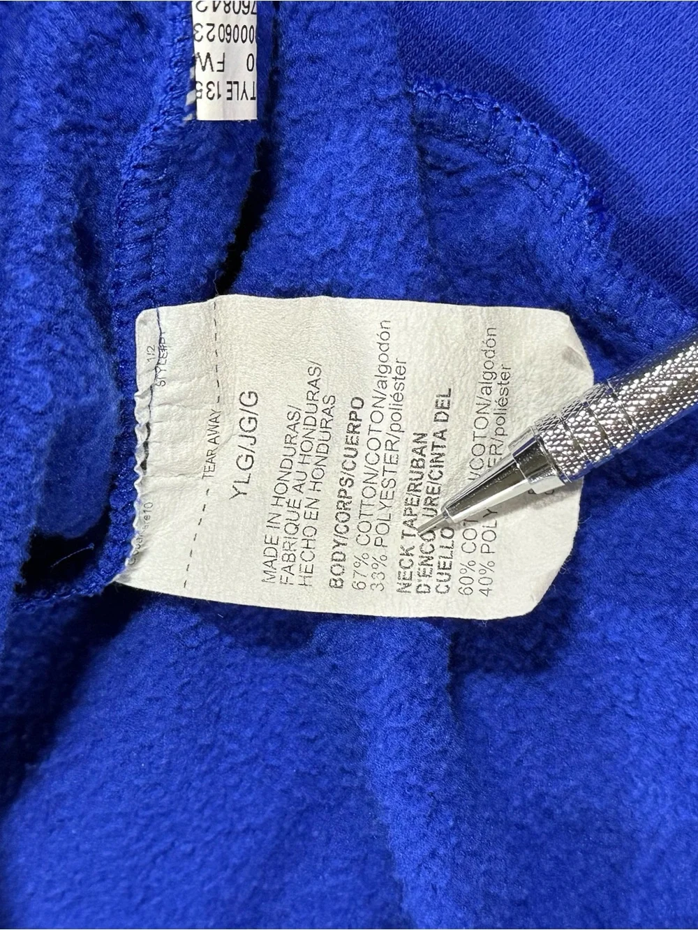 Under Armour Boys' Royal Blue UA Big Logo Hooded Sweatshirt  Size Youth Large